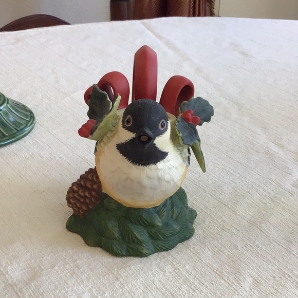 Lenox Winter Greetings Chickadee Creamer. - Picture 2 of 7